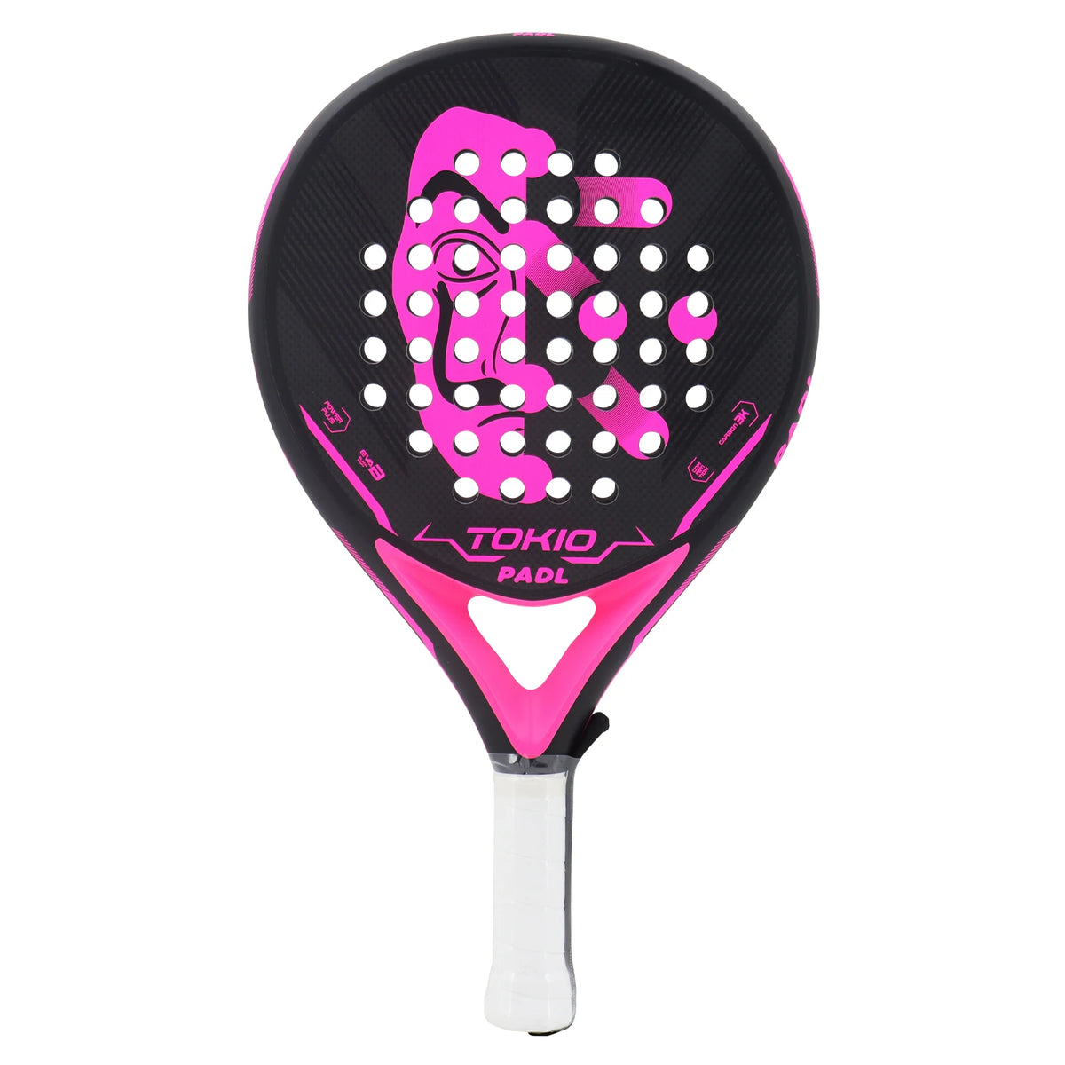INSUM Padel Racket P12 Carbon Fiber Diamond Shape
