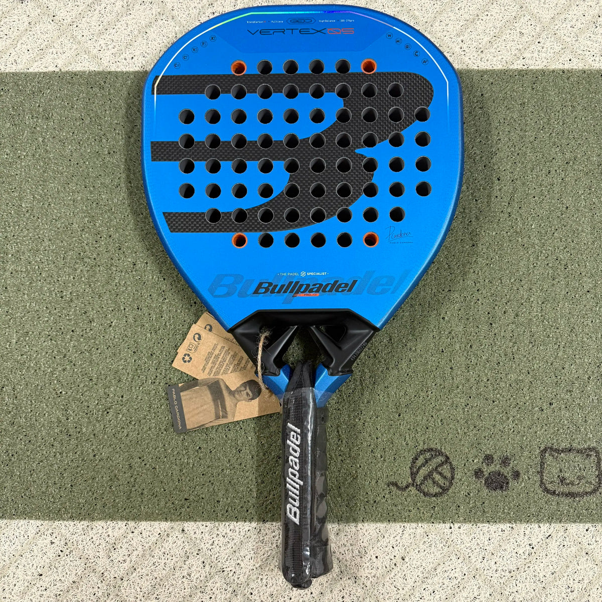 2026 Bullpadel 12k Carbon Fiber Tennis Racket Professional Competition Sports Padel
