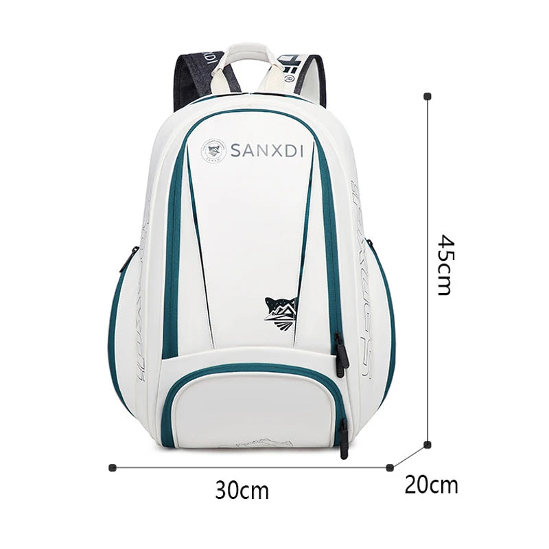SANXDI Squash Badminton Racket Bag Unisex Large Capacity