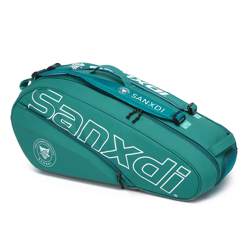 Professional 6-Pack Racket Backpack SANXDI Unisex Sports Bag