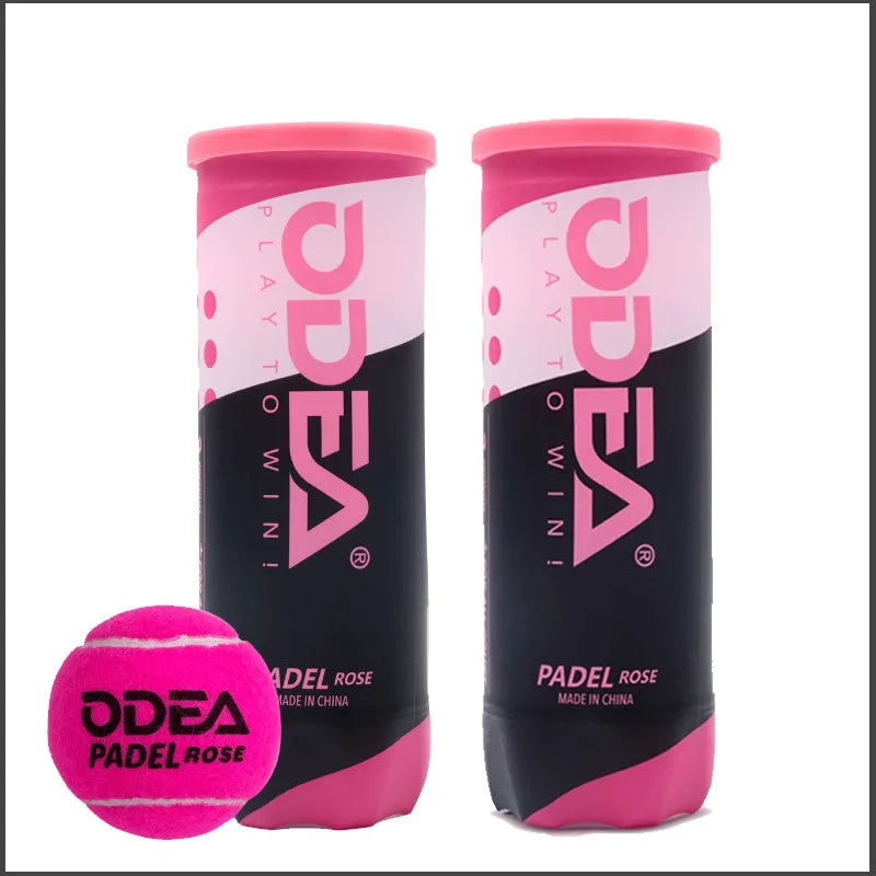 ODEA Padel Balls Pink - High Bounce Durable Training Balls