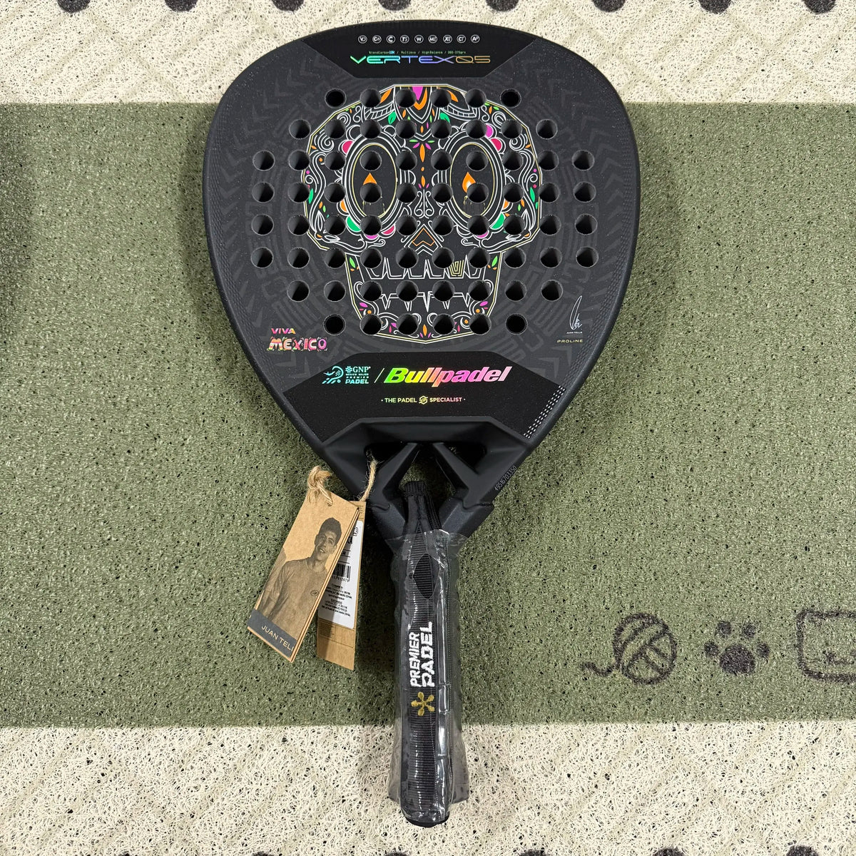 2026 Bullpadel 12k Carbon Fiber Tennis Racket Professional Competition Sports Padel