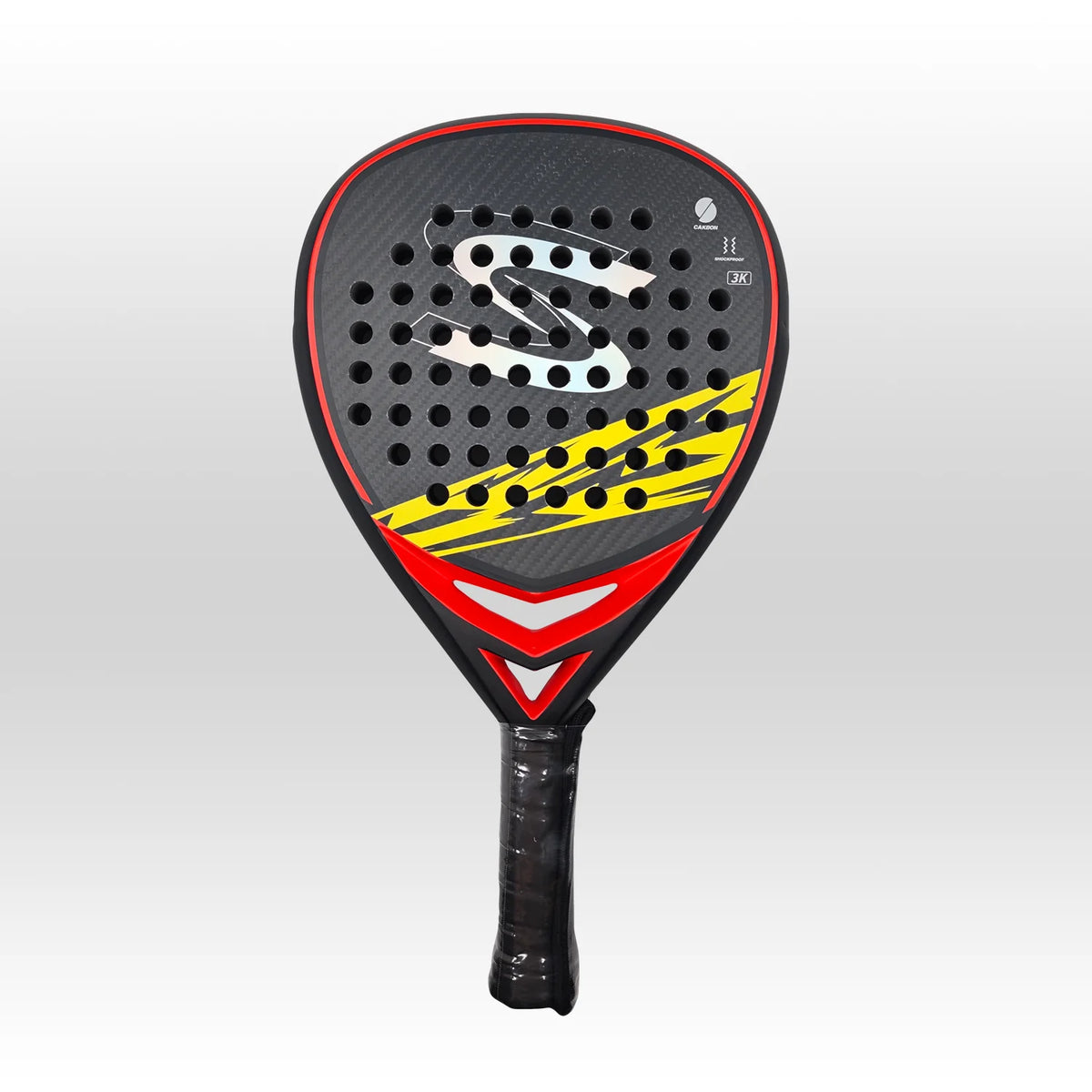 Anyball Padel Racket 3K Carbon Teardrop EVA Soft Face