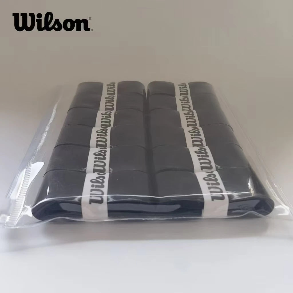 12/24PCS Wilson Padel Racket Overgrip Tape Anti-Slip Single Grip Sweatband for Outdoor Training Badminton Replacement Accessorie