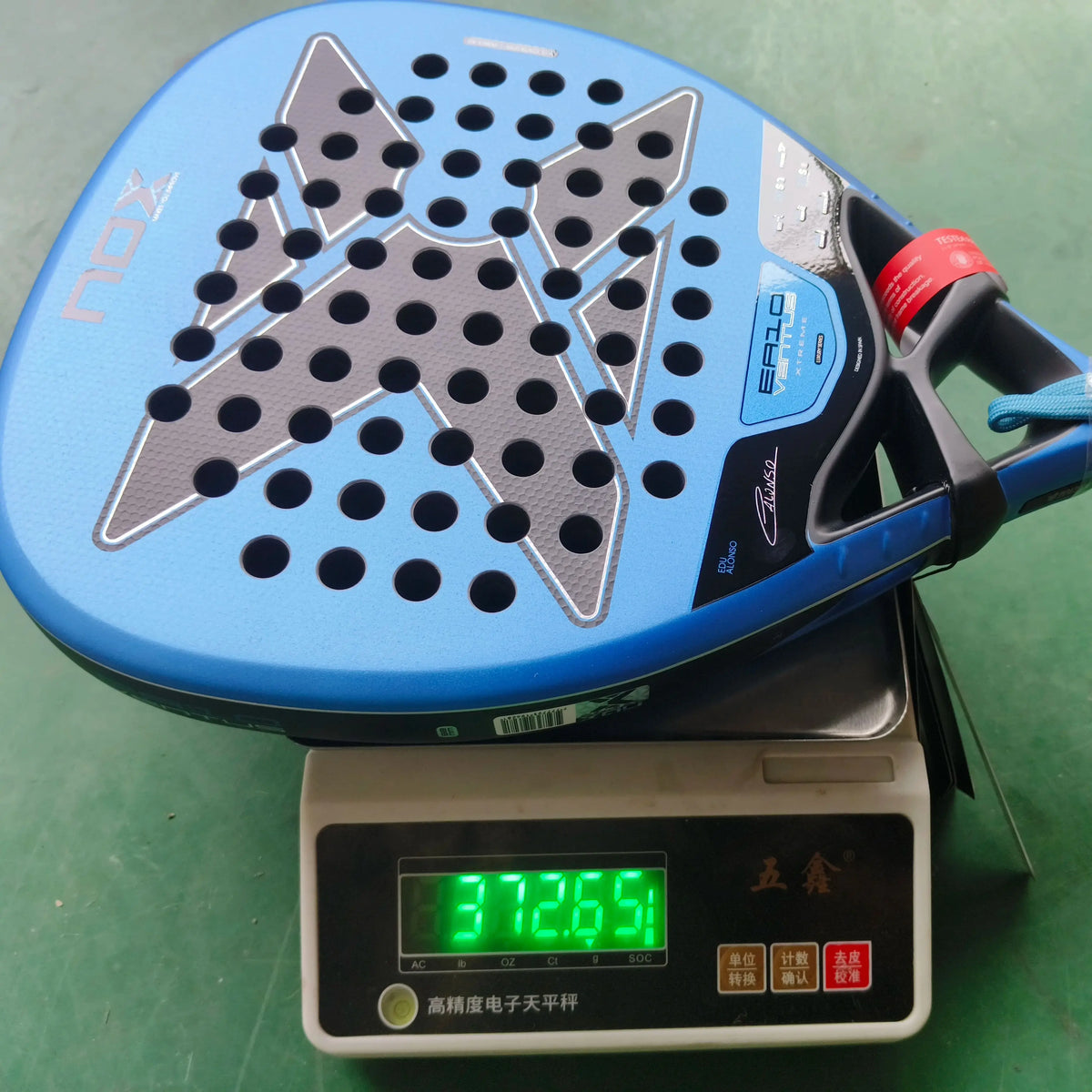 NOX AT10 EA10 Padelio Raketė Carbon Fiber 320-330g