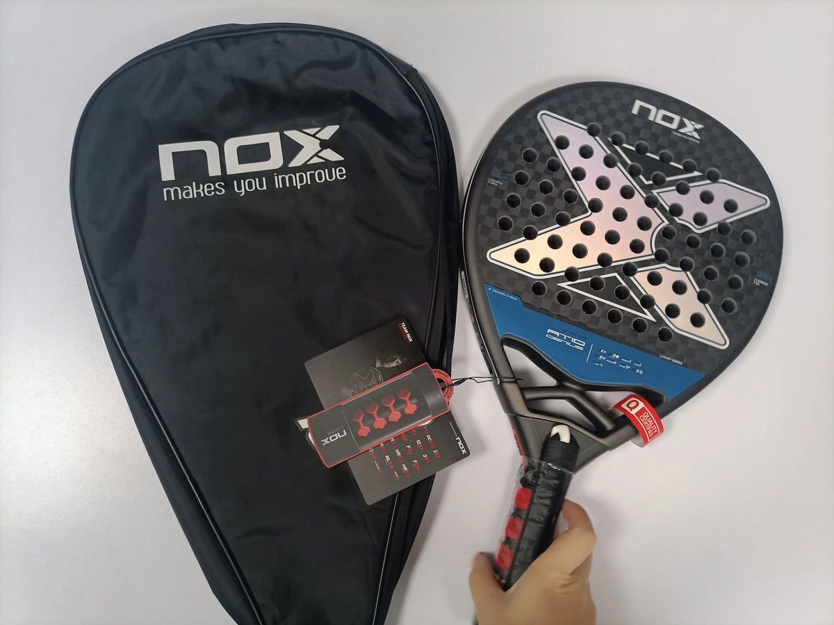 NOX Padel Racket Carbon Fibre Composite EVA Laminated Foam