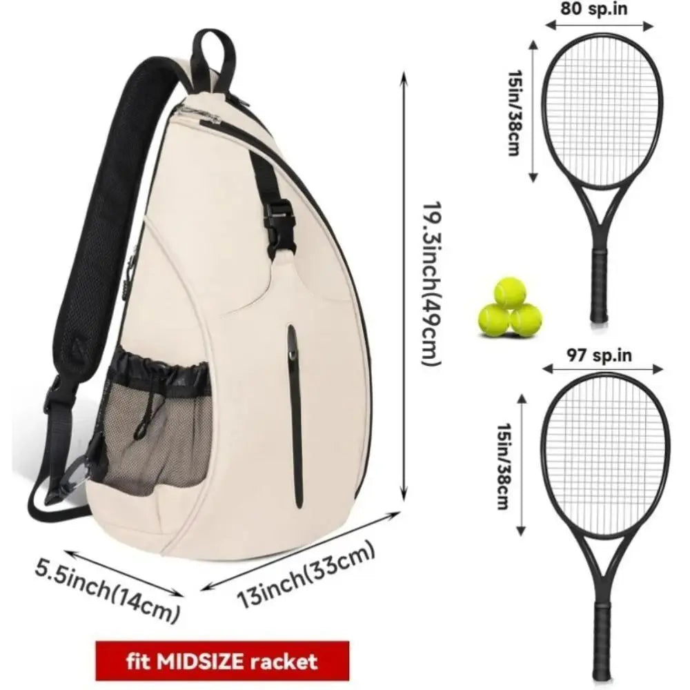 Pickleball Rackets Backpack Large Capacity Polyester Bag
