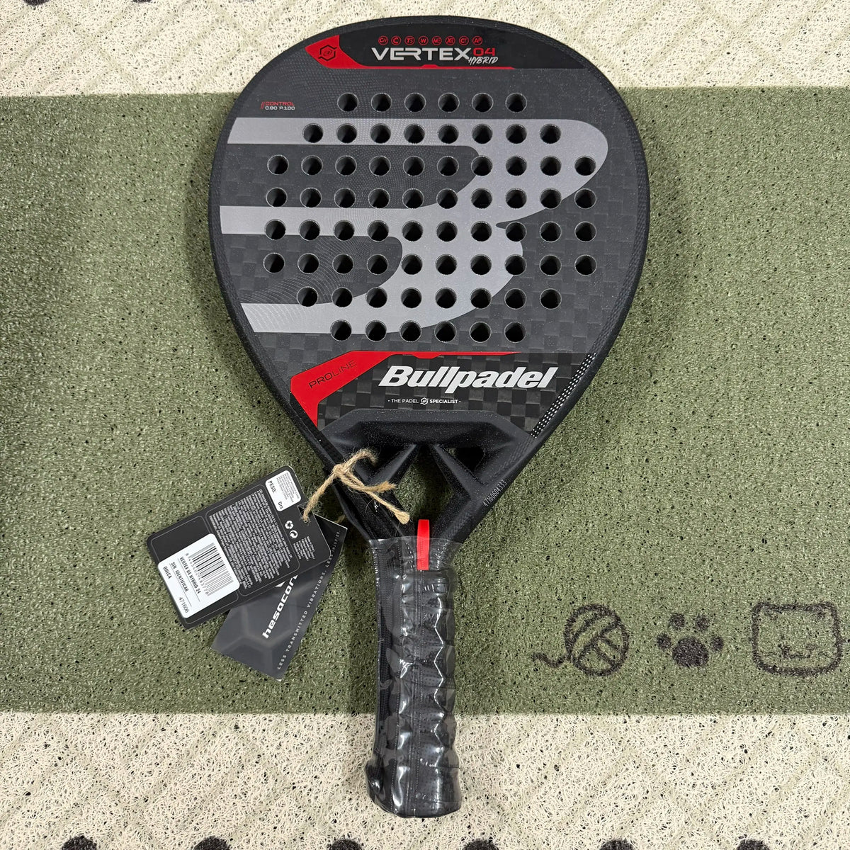 Bullpadel 3K Carbon Fiber Beach Padel Racket for Women