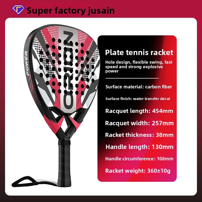 Professional Padel Racket Carbon Fibre Composite JV21-01