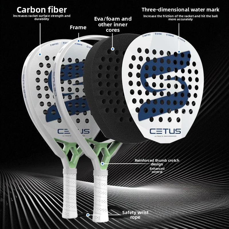 Professional Padel Racket Carbon Fibre Composite JV21-01