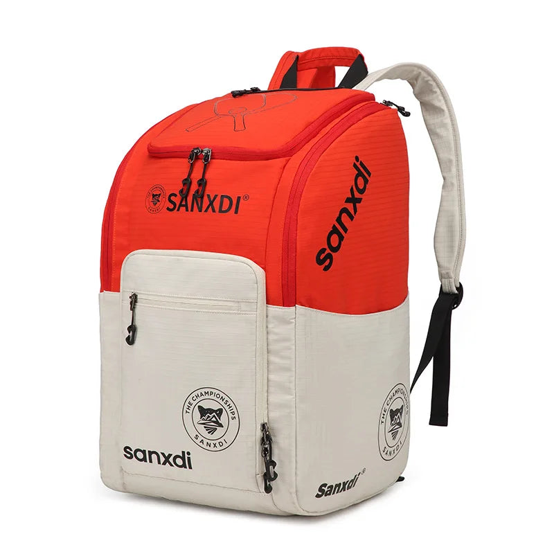 Waterproof Pickleball Paddle Backpack with Shoe Compartment