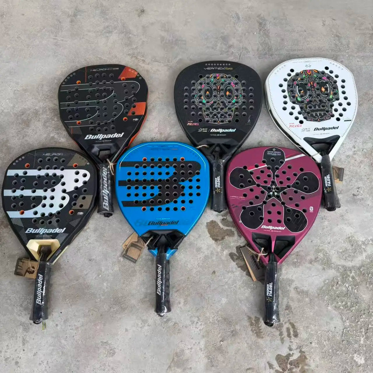 Bullpadel Padel Racket XPLO Hack Vertex 05 Carbon Fiber
