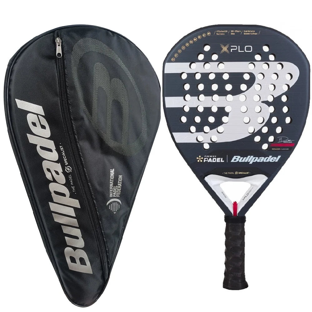 BULLPADEL 18k Carbon Fiber Padel Racket for Men