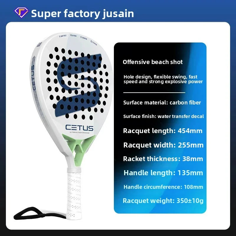 Professional Padel Racket Carbon Fibre Composite JV21-01
