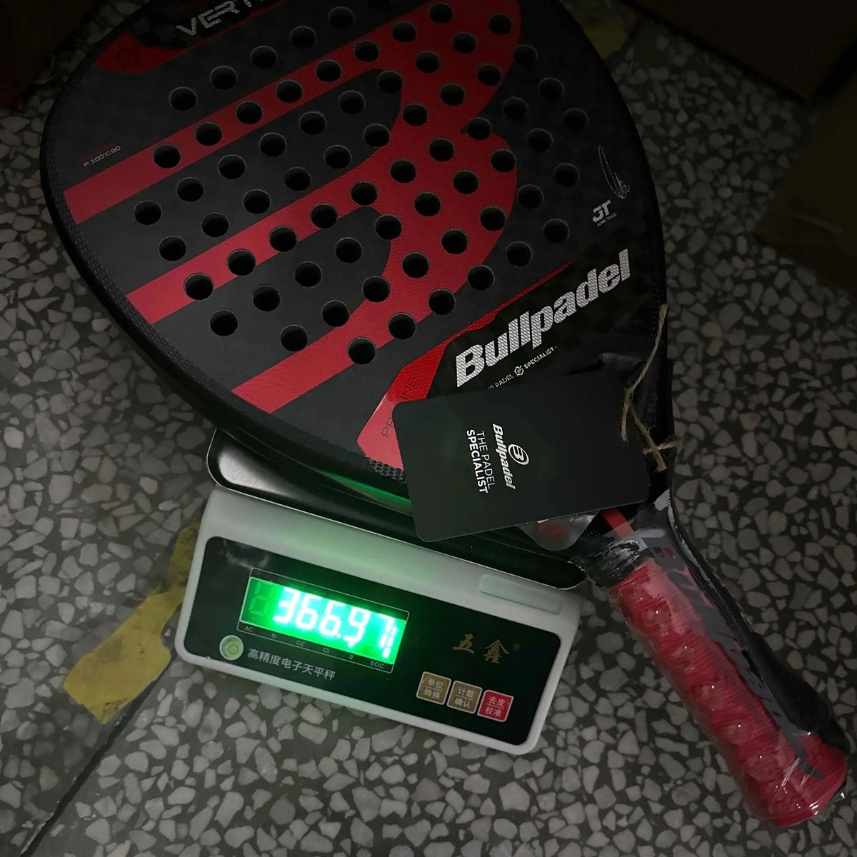 BULLPADEL Padelio Raketė su Anglies Pluoštu ir EVA Foam