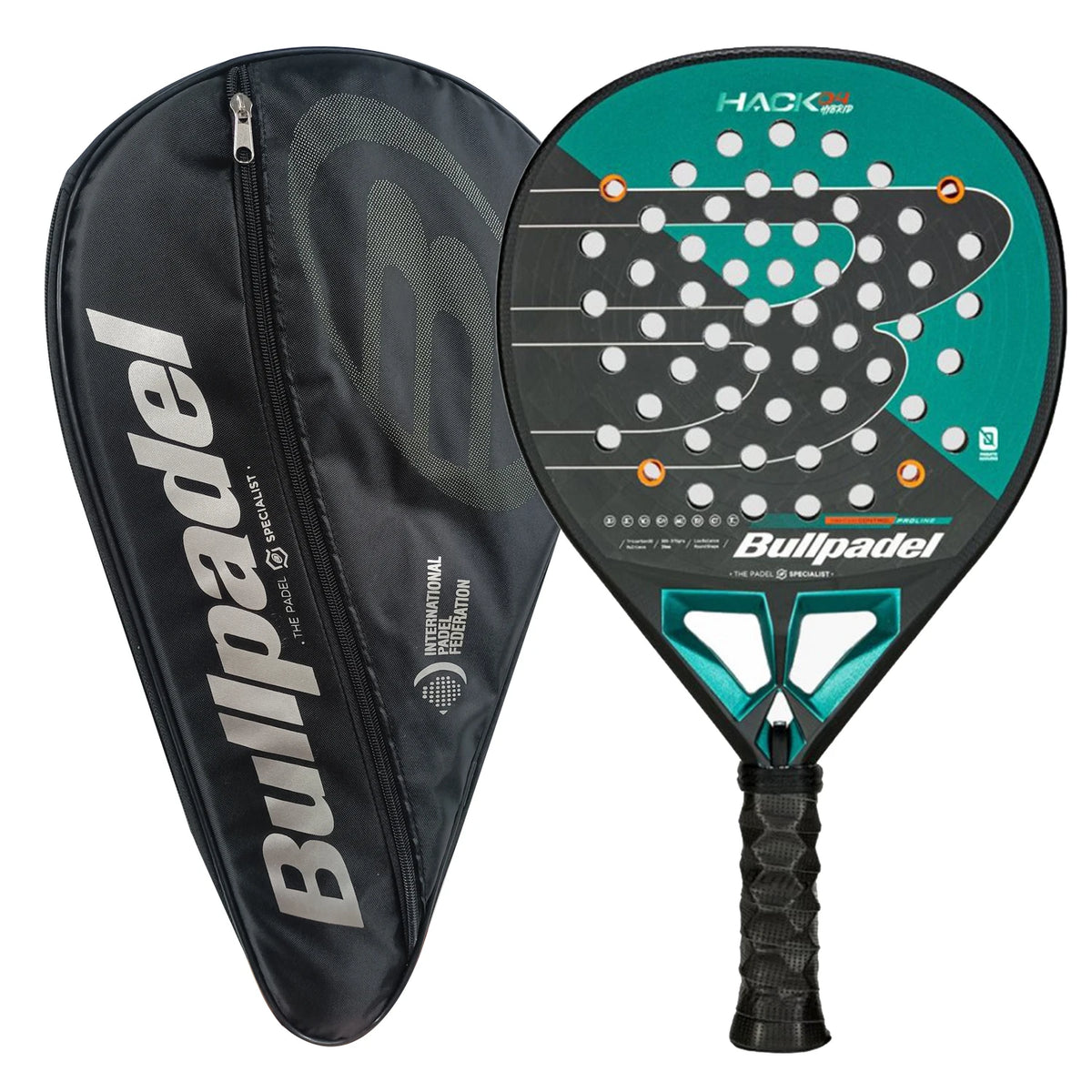 Bullpadel Padelio Raketė Top 1 Carbon Fiber Soft Face