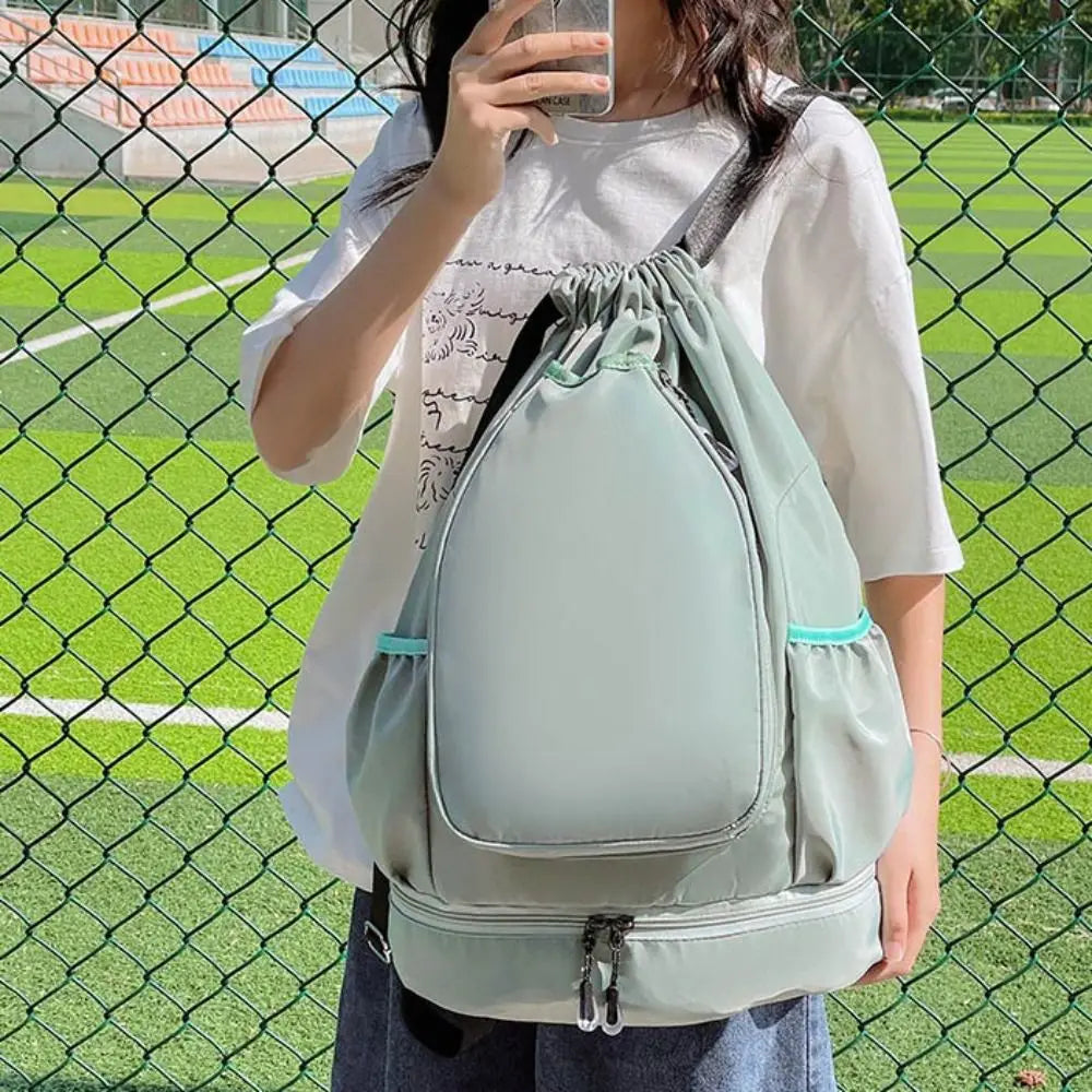 Badminton Racket Backpack with Shoes Pocket Large Capacity