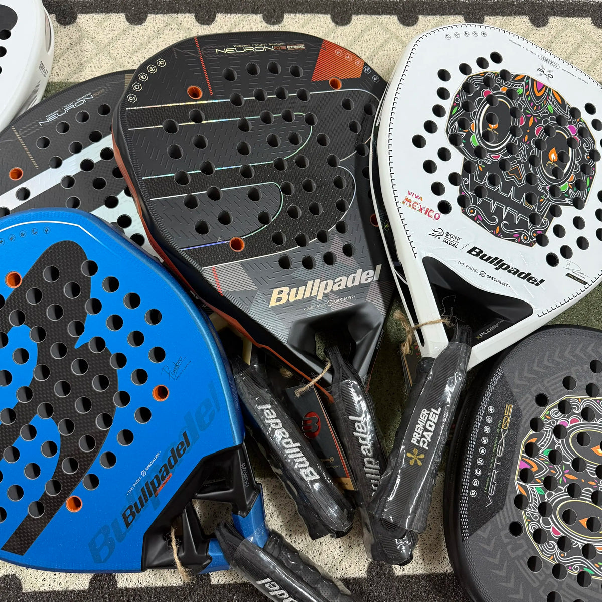 2026 Bullpadel 12k Carbon Fiber Tennis Racket Professional Competition Sports Padel