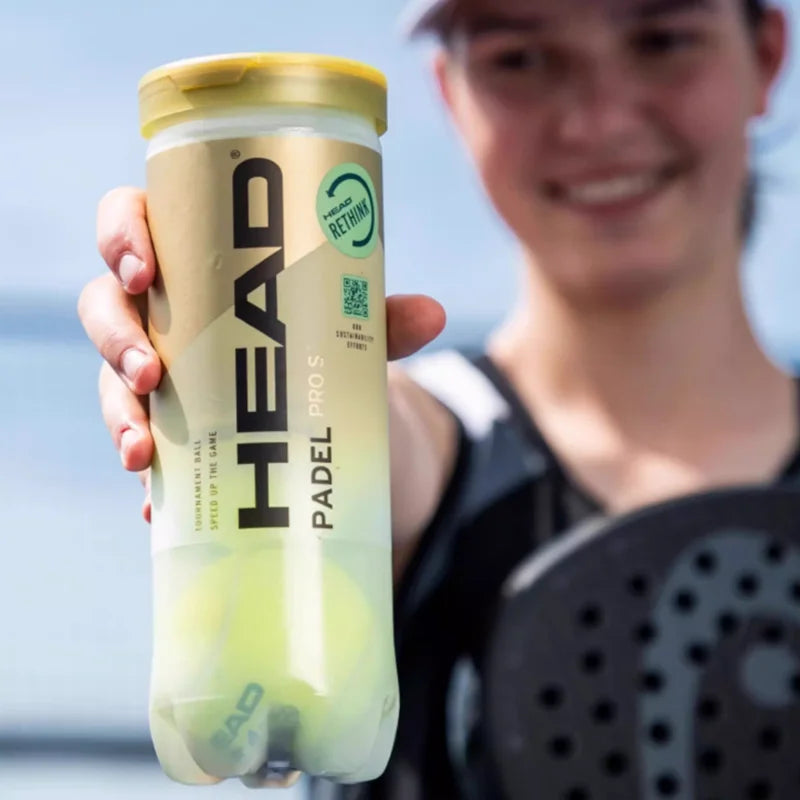 HEAD Controlled Padel Balls Pro+ / Pro S+ - 3 Balls