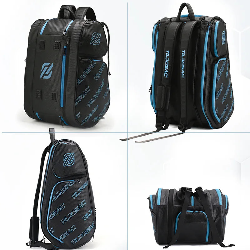 Pickleball Padel Bag with Insulated Compartment