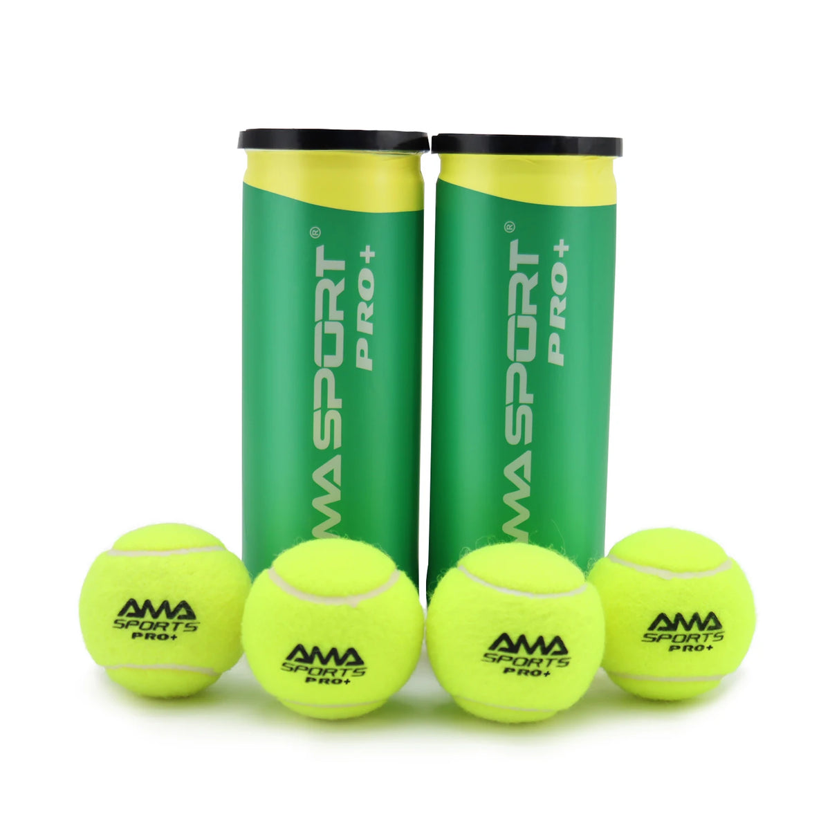 AMASPORT Padel Kamuoliukai su Spaudžiamais Vamzdžiais PRO