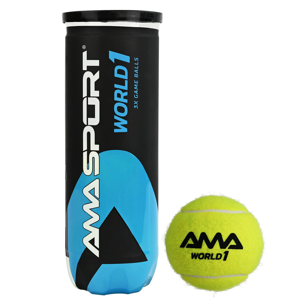 AMASPORT Padel Paddle Training Balls 3Pcs Durable Set