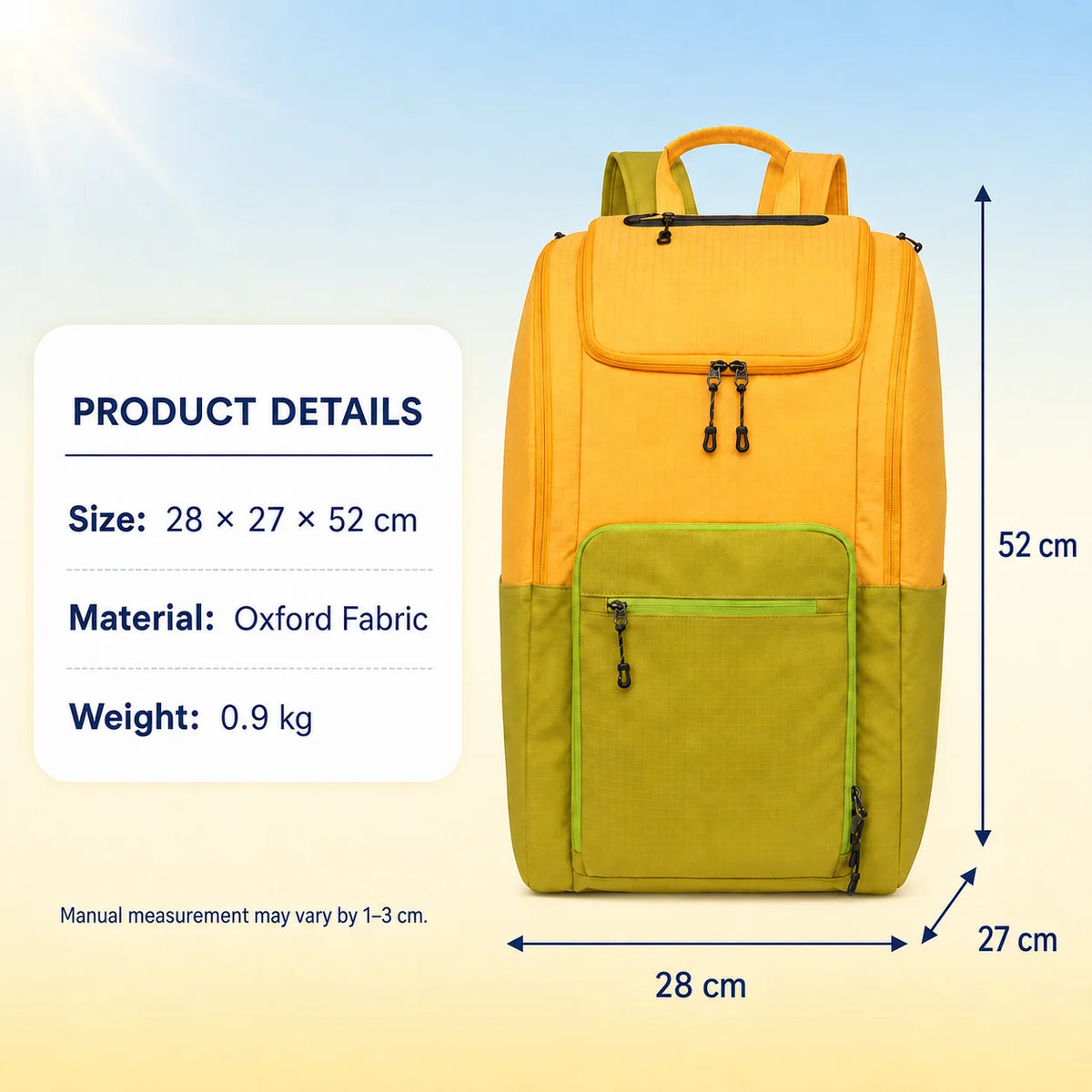 Waterproof Pickleball Paddle Backpack with Shoe Compartment