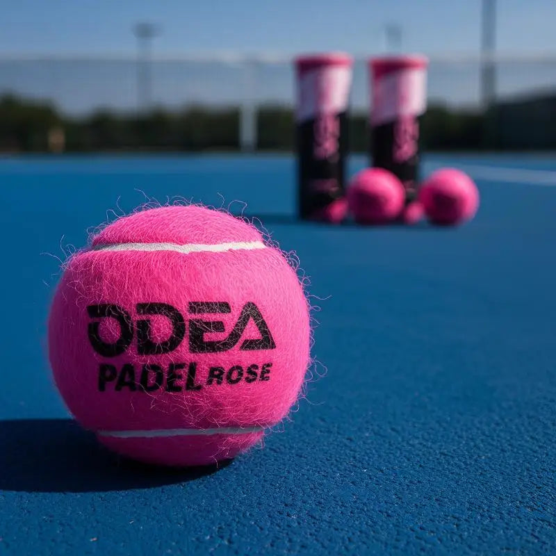 Pressureless Padel Balls 3 Pcs High Bounce Training Balls