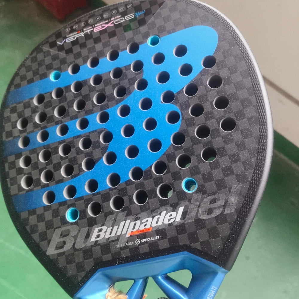 Bullpadel Carbon Fiber Beach Padel Racket with EVA Core