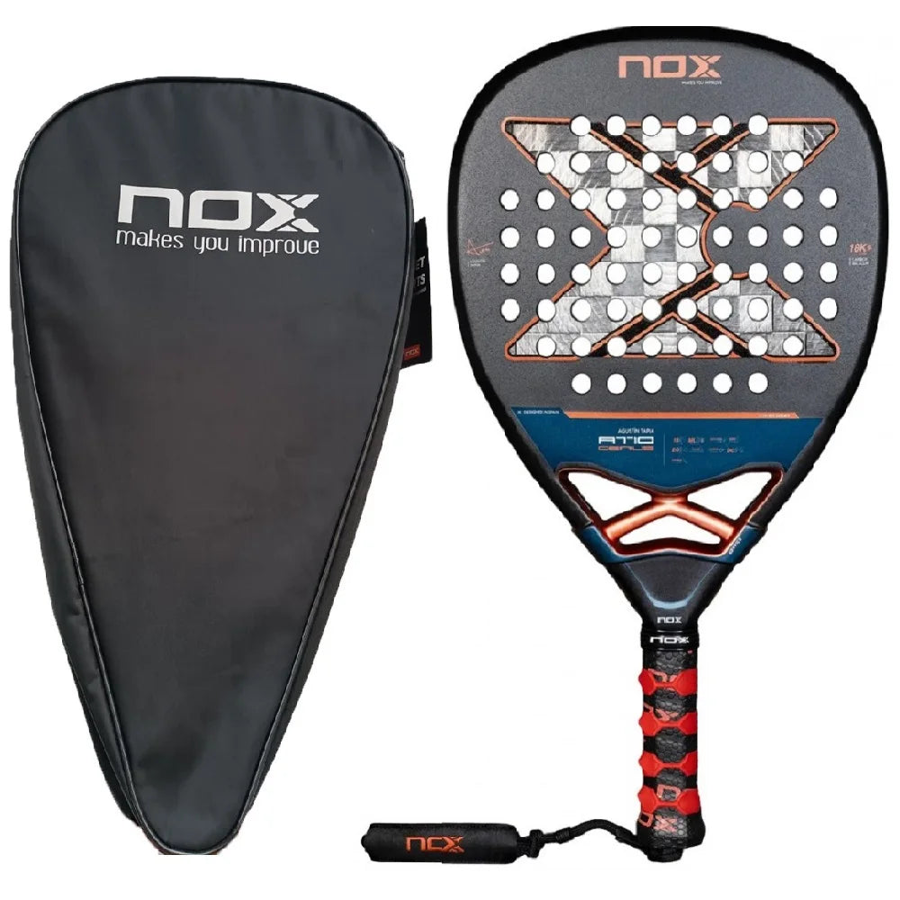 NOX Padel Racket Carbon Fibre Composite EVA Laminated Foam