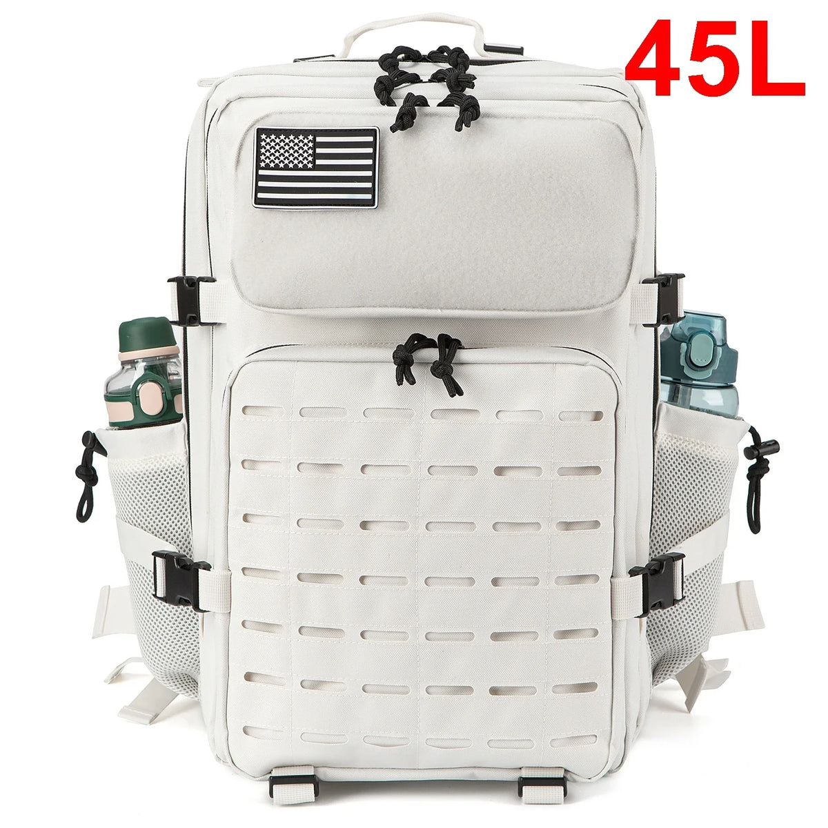 Tactical Backpack 25L/45L for Men and Women with Dual Cup Holder