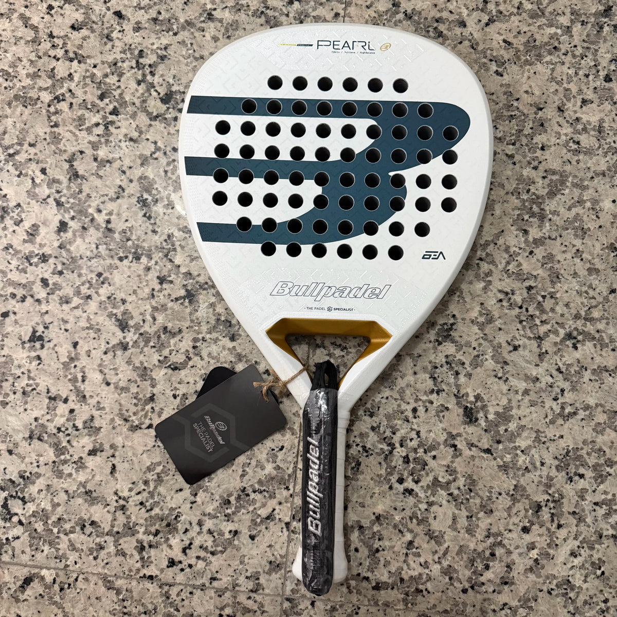 Bullpadel Padel Racket XPLO Hack Vertex 05 Carbon Fiber