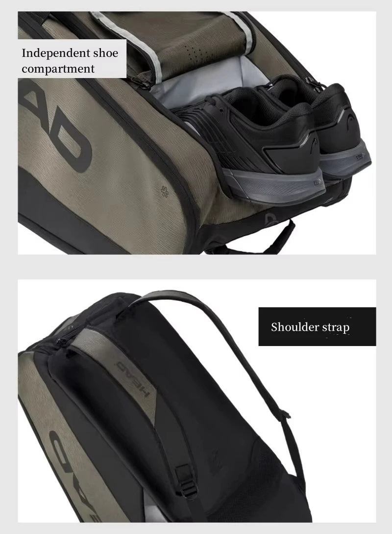 HEAD PROX Series Racket Bag Large Capacity Backpack