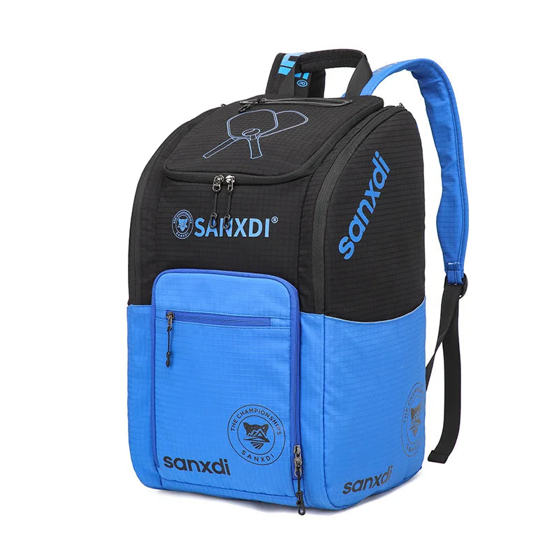 Waterproof Pickleball Paddle Backpack with Shoe Compartment