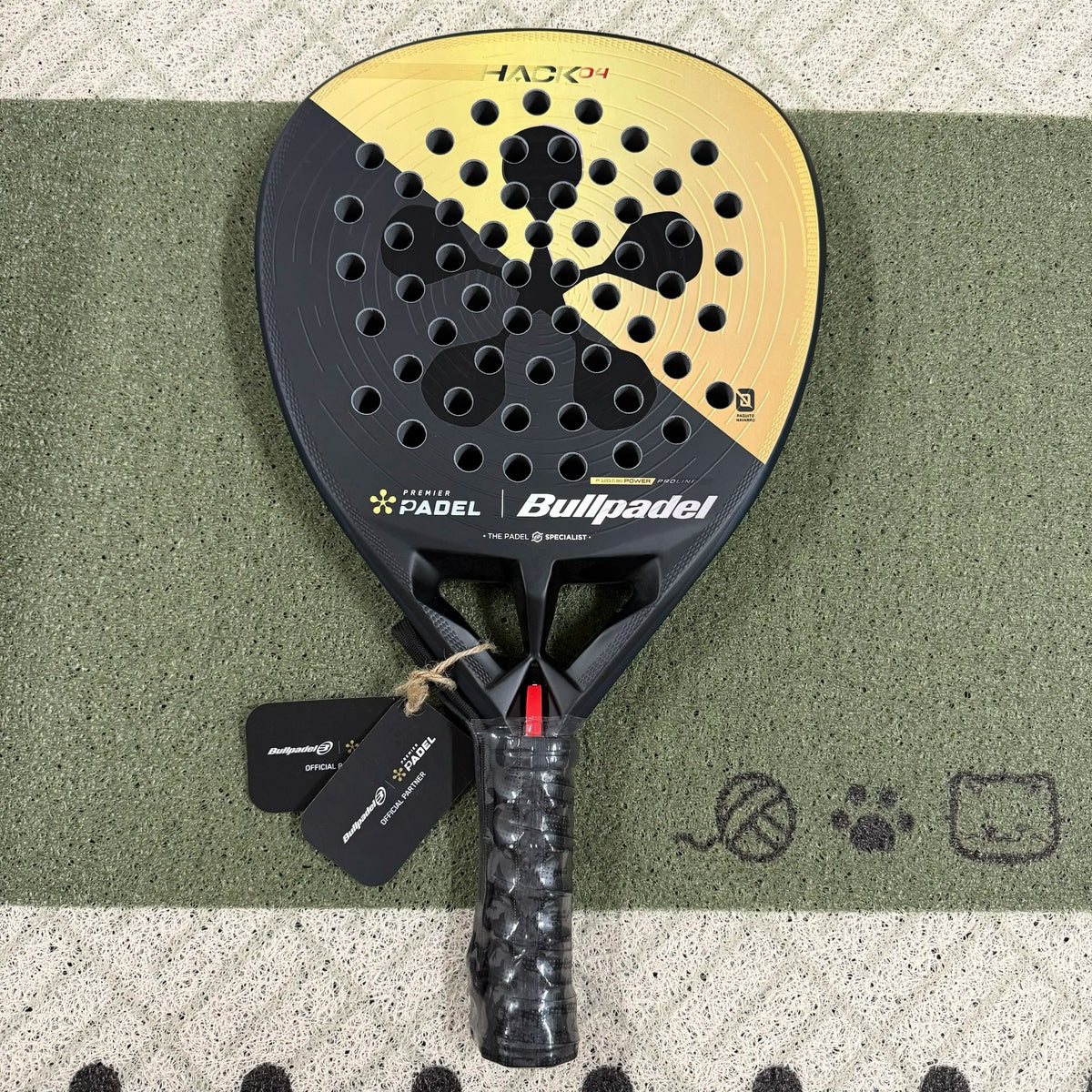 Bullpadel 3K Carbon Fiber Beach Padel Racket for Women