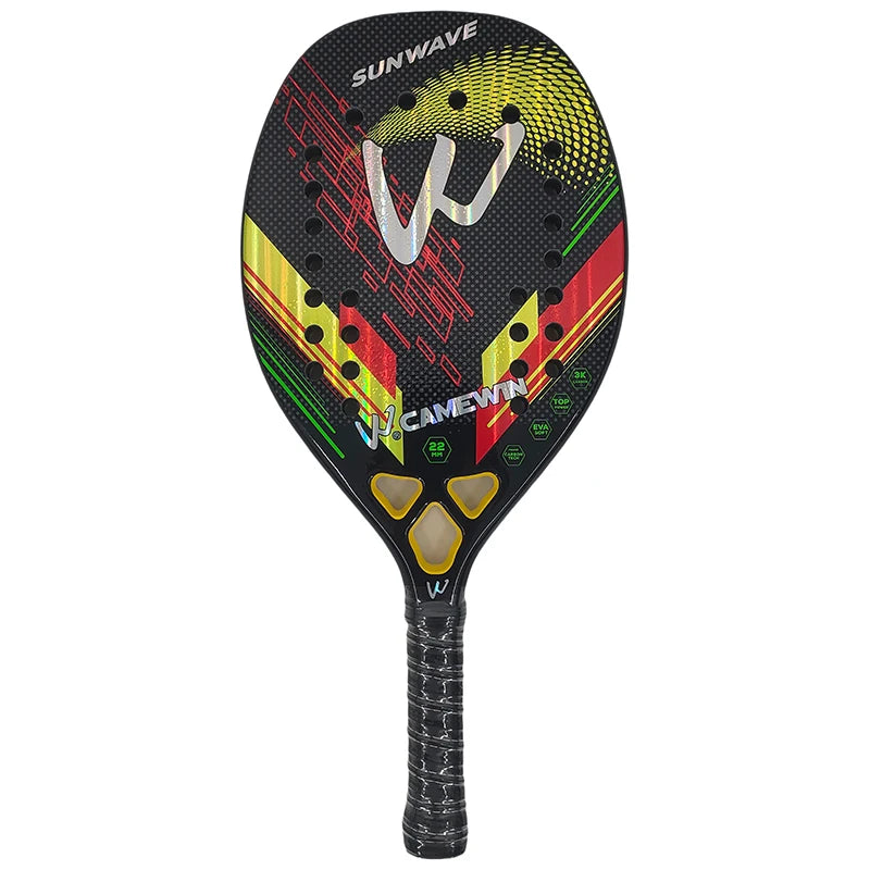 CAMEWIN 3K Carbon Fiber Padel Racket with Protective Bag
