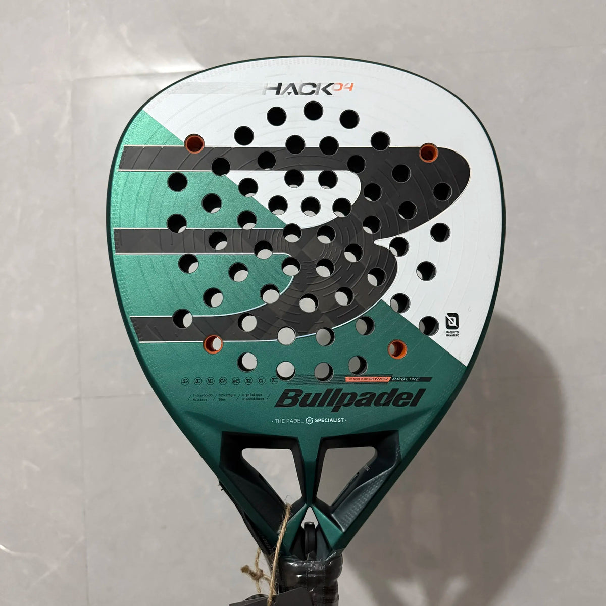 BULLPADEL VERTEX04 Padel Racket Carbon Fiber EVA Foam Core