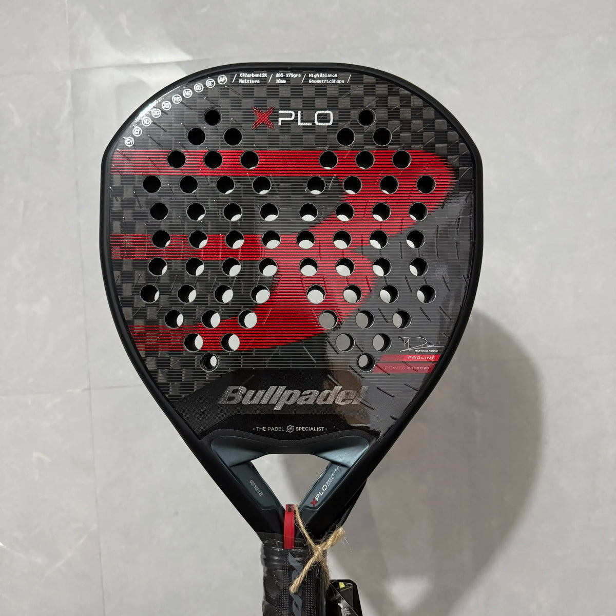 BULLPADEL VERTEX04 Padel Racket Carbon Fiber EVA Foam Core