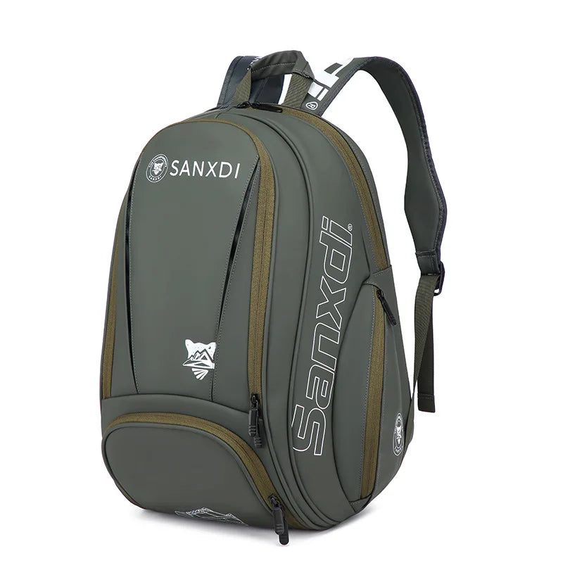 SANXDI Squash Badminton Racket Bag Unisex Large Capacity