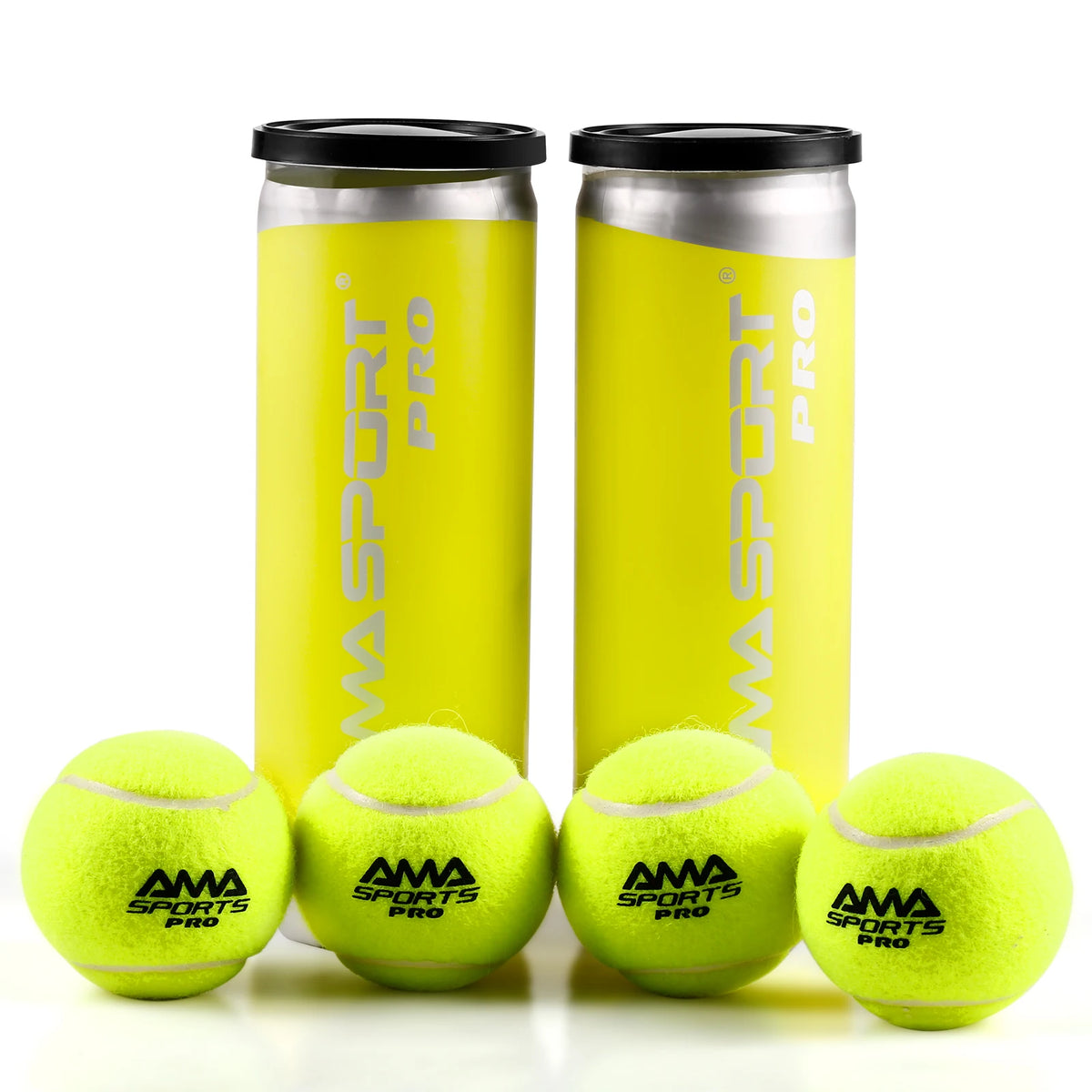 AMASPORT Padel Kamuoliukai su Spaudžiamais Vamzdžiais PRO