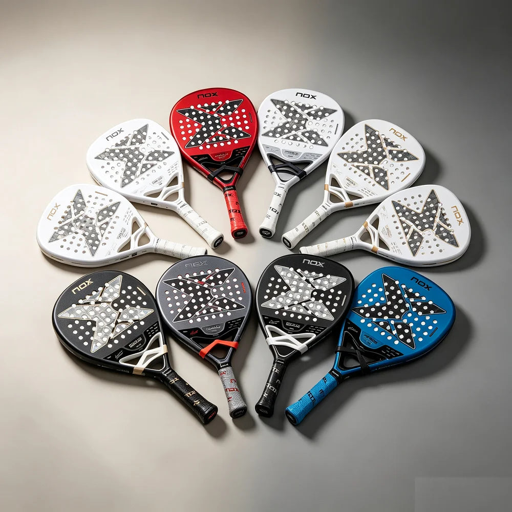 NOX AT10 EA10 Padelio Raketė Carbon Fiber 320-330g