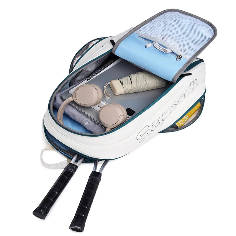 SANXDI Squash Badminton Racket Bag Unisex Large Capacity
