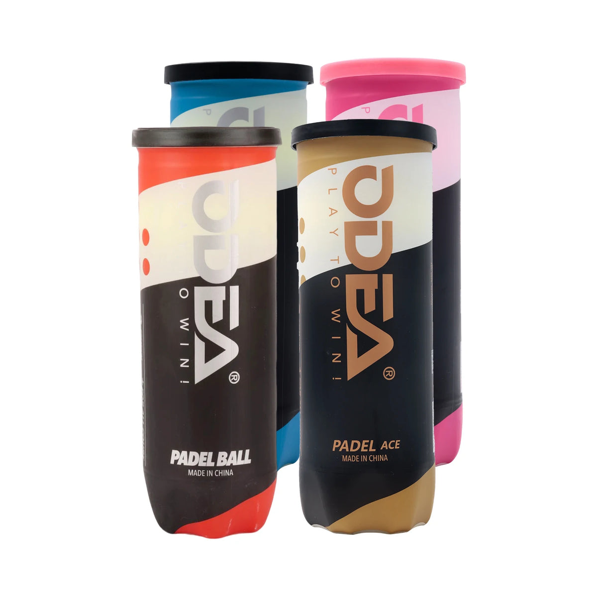 ODEA Padel Balls Pink - High Bounce Durable Training Balls