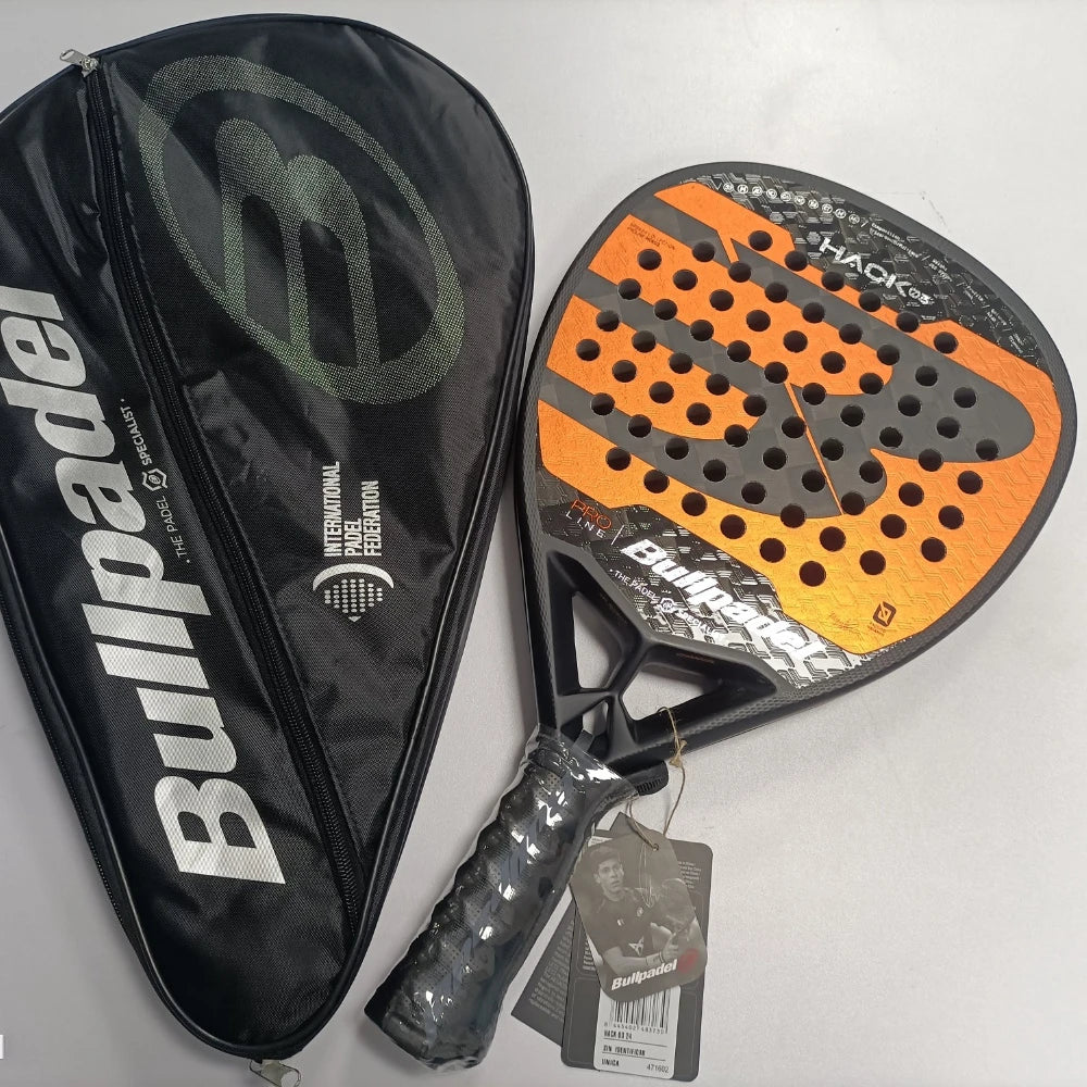 BULLPADEL 18k Carbon Fiber Padel Racket for Men