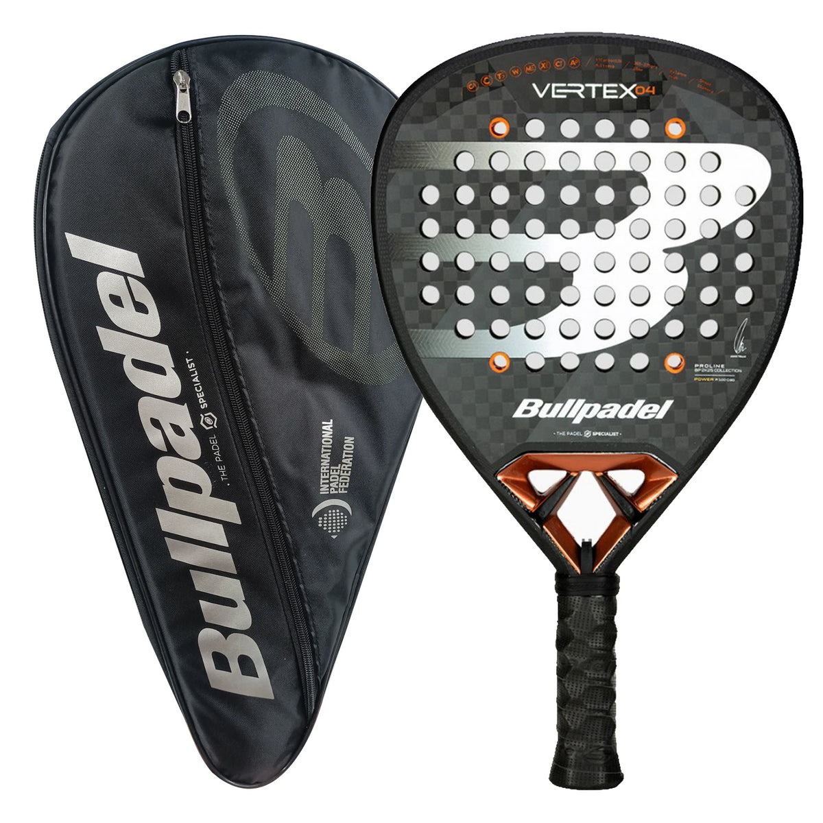 BULLPADEL 18k Carbon Fiber Padel Racket for Men