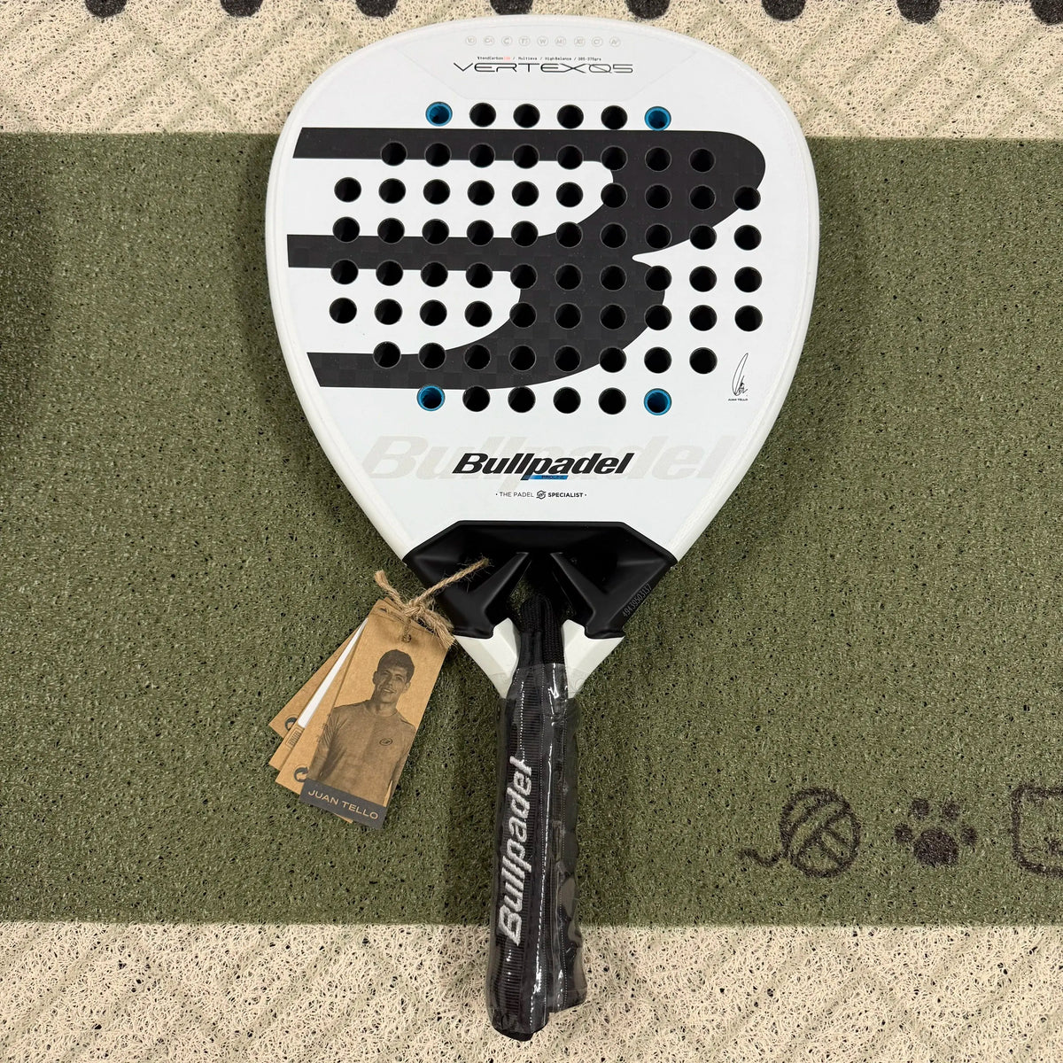 2026 Bullpadel 12k Carbon Fiber Tennis Racket Professional Competition Sports Padel
