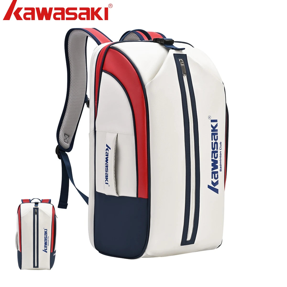 Kawasaki Padel Backpack with Shoe Compartment and Laptop Sleeve