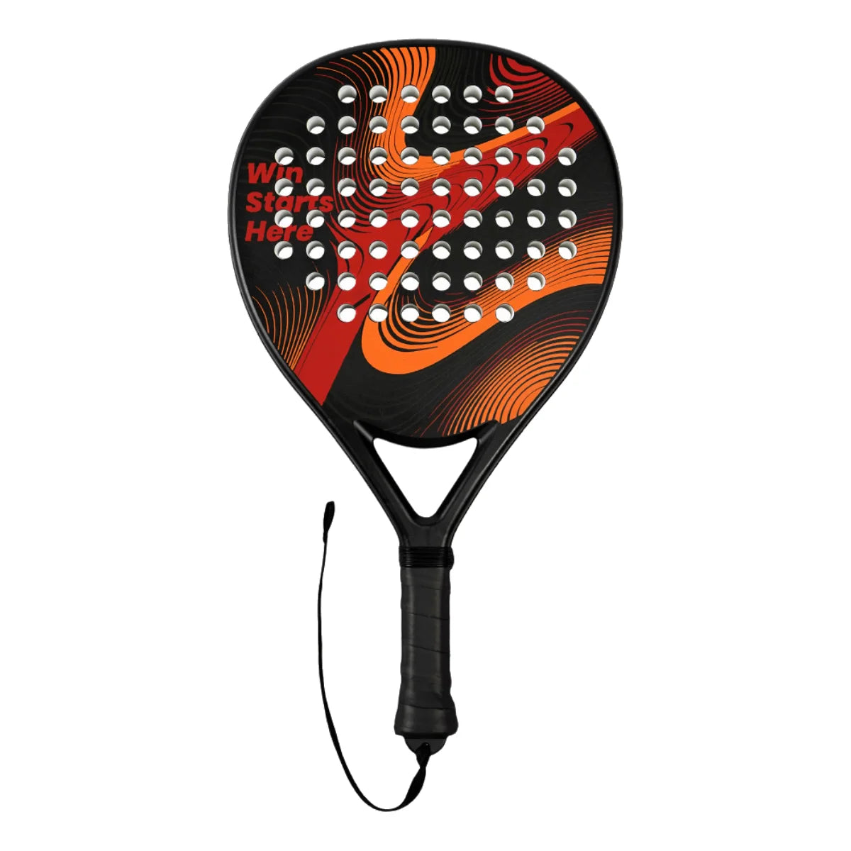 WNONSO Padel Racket ABS Carbon Fiber Round Shape EVA Core