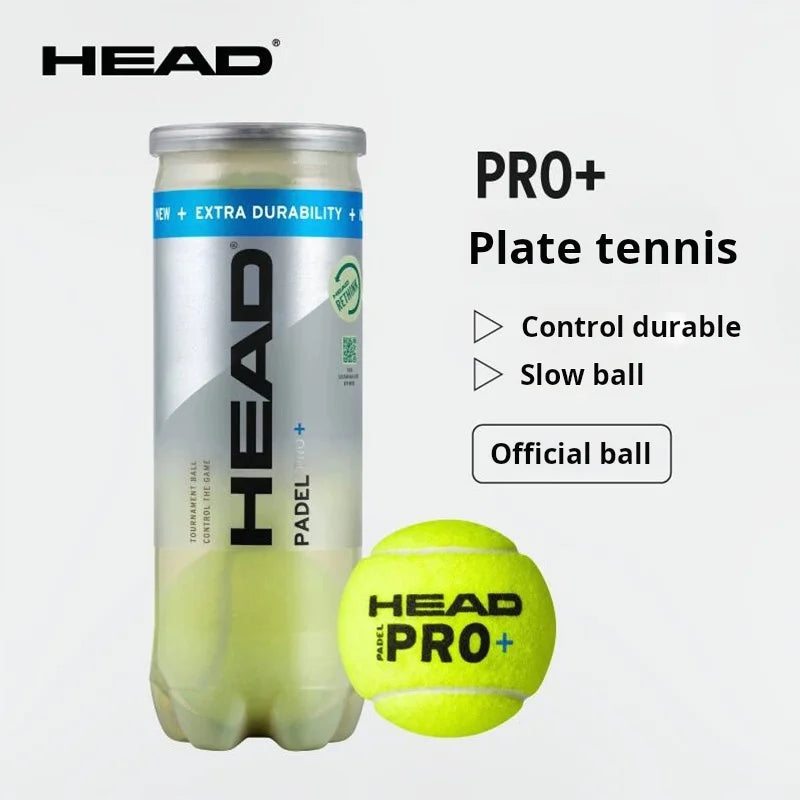 HEAD Controlled Padel Balls Pro+ / Pro S+ - 3 Balls