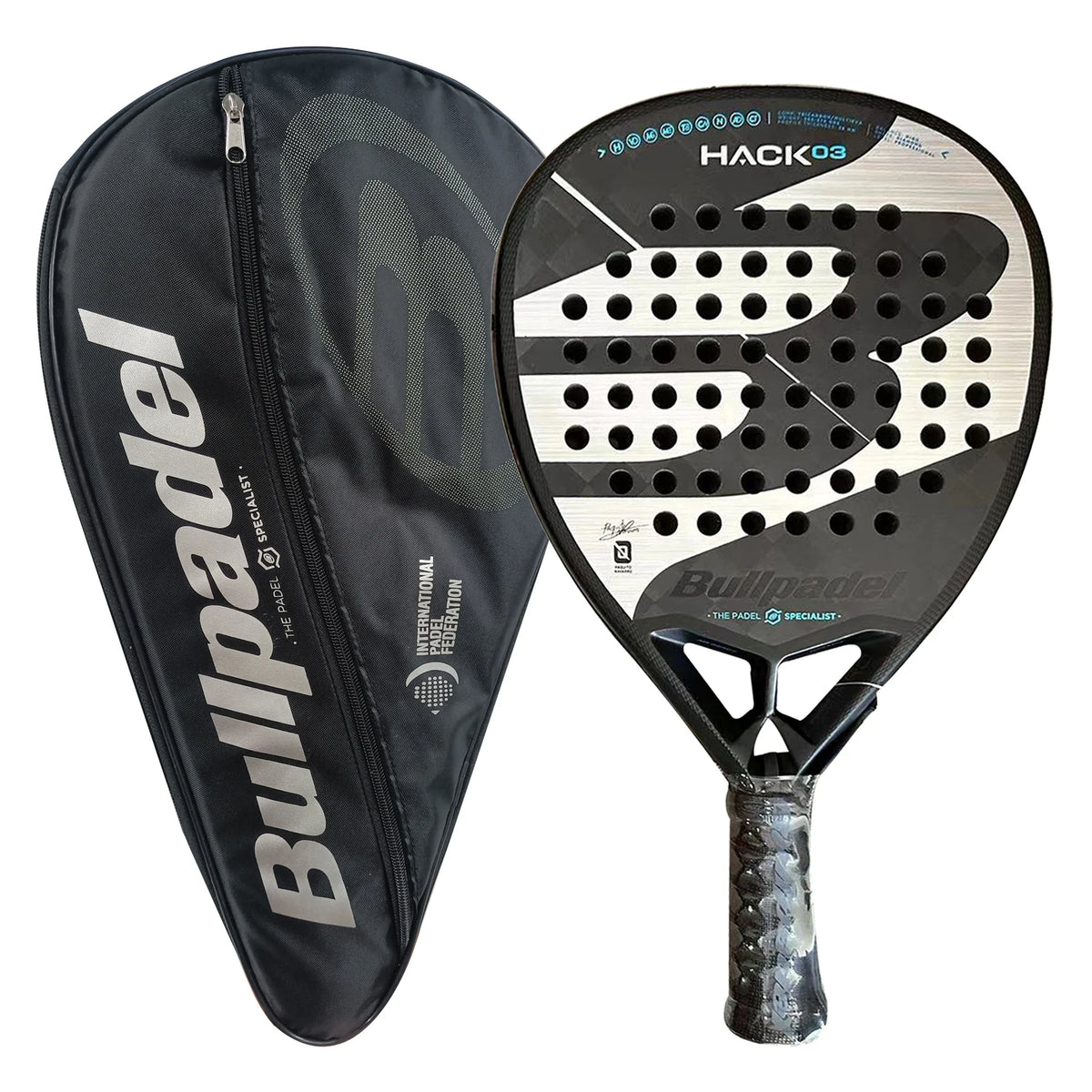 BULLPADEL Padelio Raketė su Anglies Pluoštu ir EVA Foam